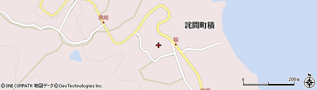 香川県三豊市詫間町積634周辺の地図