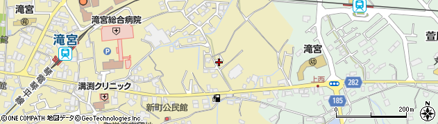 香川県綾歌郡綾川町滝宮437-4周辺の地図