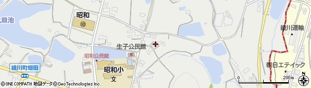 香川県綾歌郡綾川町畑田2566周辺の地図
