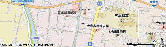 香川県東かがわ市川東124周辺の地図