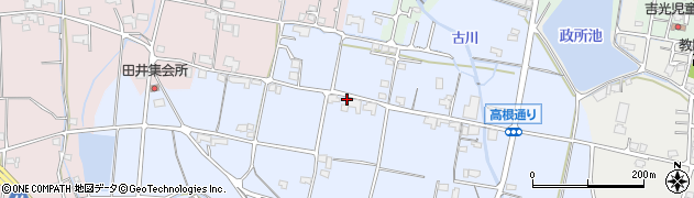 香川県高松市香南町横井274周辺の地図