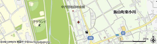 香川県丸亀市飯山町東小川1975周辺の地図