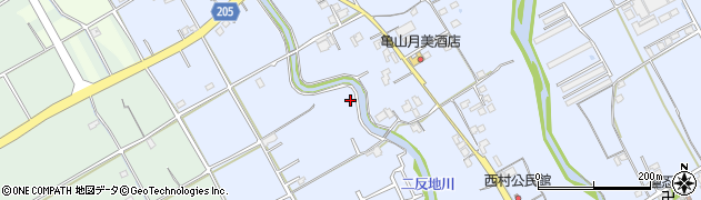 香川県多度津町（仲多度郡）山階周辺の地図
