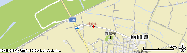 桃源郷口周辺の地図