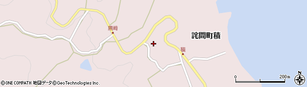 香川県三豊市詫間町積756周辺の地図