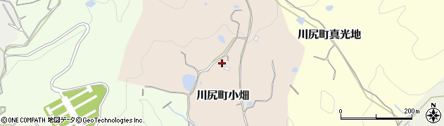 広島県呉市川尻町小畑周辺の地図