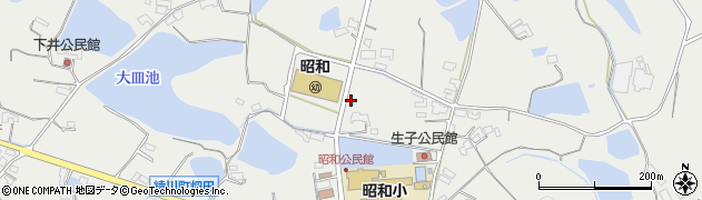 香川県綾歌郡綾川町畑田2423周辺の地図