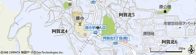 広島県呉市阿賀北周辺の地図