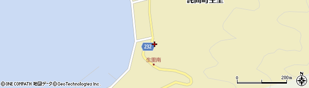 香川県三豊市詫間町生里591周辺の地図