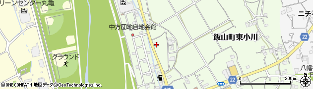 香川県丸亀市飯山町東小川1948周辺の地図