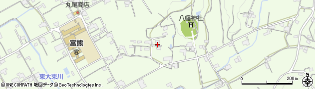 香川県丸亀市綾歌町富熊周辺の地図