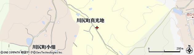 広島県呉市川尻町真光地周辺の地図