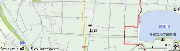 香川県木田郡三木町井戸641周辺の地図