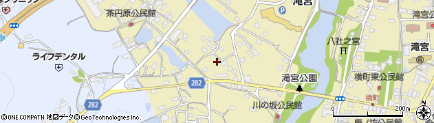 香川県綾歌郡綾川町滝宮1727周辺の地図