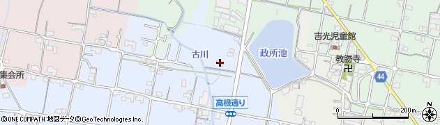香川県高松市香南町横井21周辺の地図