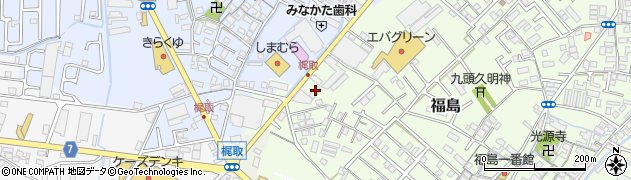 横浜家系ラーメン 革麺家周辺の地図