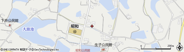 香川県綾歌郡綾川町畑田2444周辺の地図