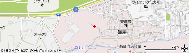 和歌山県和歌山市満屋165周辺の地図