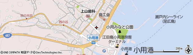 江田島警察署　小用警察官駐在所周辺の地図