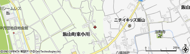 香川県丸亀市飯山町東小川1321周辺の地図