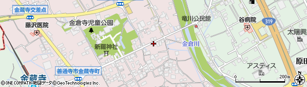 勝浦酒店周辺の地図