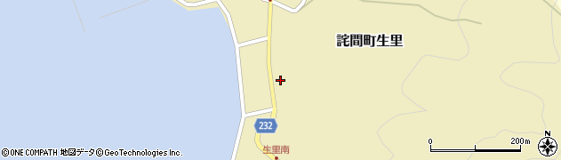 香川県三豊市詫間町生里509周辺の地図