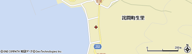 香川県三豊市詫間町生里513周辺の地図