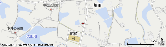 香川県綾歌郡綾川町畑田2455周辺の地図