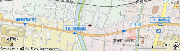 香川県東かがわ市川東9周辺の地図