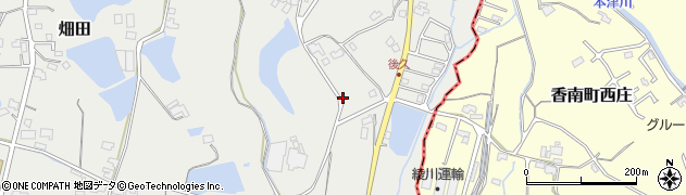 香川県綾歌郡綾川町畑田2807周辺の地図