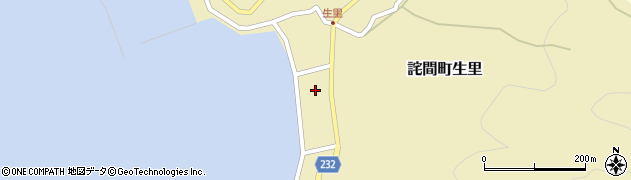 香川県三豊市詫間町生里625周辺の地図