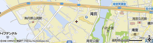 香川県綾歌郡綾川町滝宮1705周辺の地図