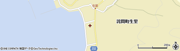 香川県三豊市詫間町生里626周辺の地図