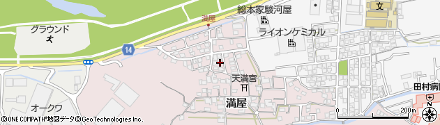和歌山県和歌山市満屋191周辺の地図