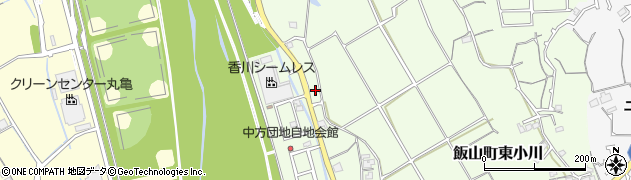 香川県丸亀市飯山町東小川1883周辺の地図