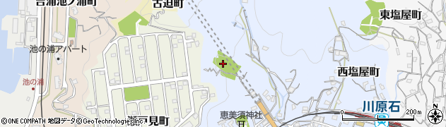 広島県呉市新宮町周辺の地図