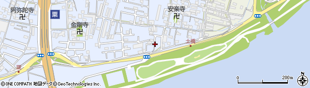 善明寺北島線周辺の地図