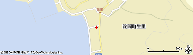 香川県三豊市詫間町生里495-2周辺の地図