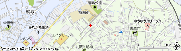 和歌山福島郵便局 ＡＴＭ周辺の地図
