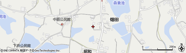香川県綾歌郡綾川町畑田2477周辺の地図