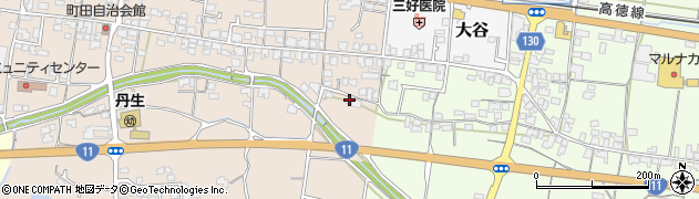 香川県東かがわ市町田595周辺の地図