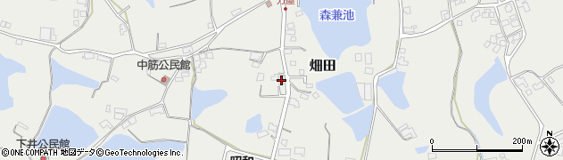 香川県綾歌郡綾川町畑田2476周辺の地図
