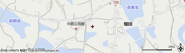香川県綾歌郡綾川町畑田2045周辺の地図