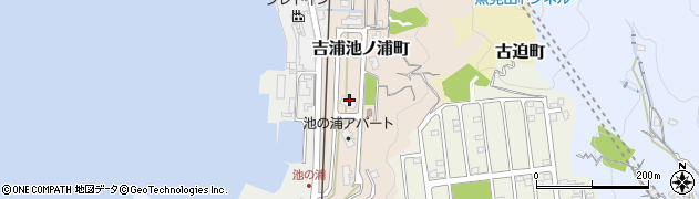 広島県呉市吉浦池ノ浦町周辺の地図