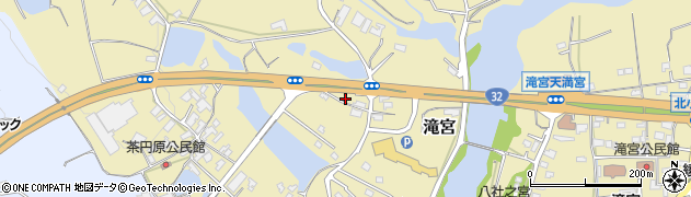 香川県綾歌郡綾川町滝宮1685-4周辺の地図