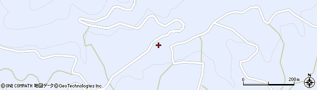 愛媛県上島町（越智郡）岩城（高原）周辺の地図