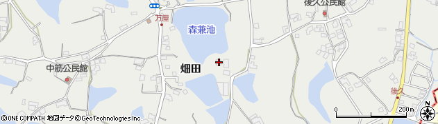 香川県綾歌郡綾川町畑田2488周辺の地図