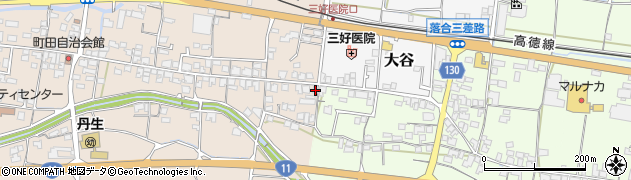 香川県東かがわ市町田620周辺の地図