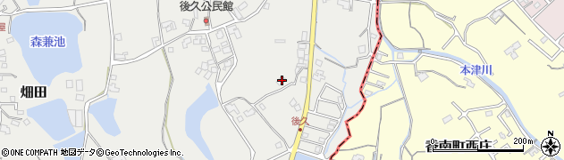 香川県綾歌郡綾川町畑田2737周辺の地図