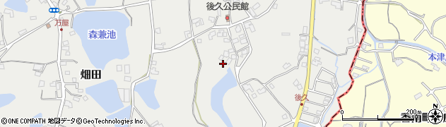 香川県綾歌郡綾川町畑田2882周辺の地図